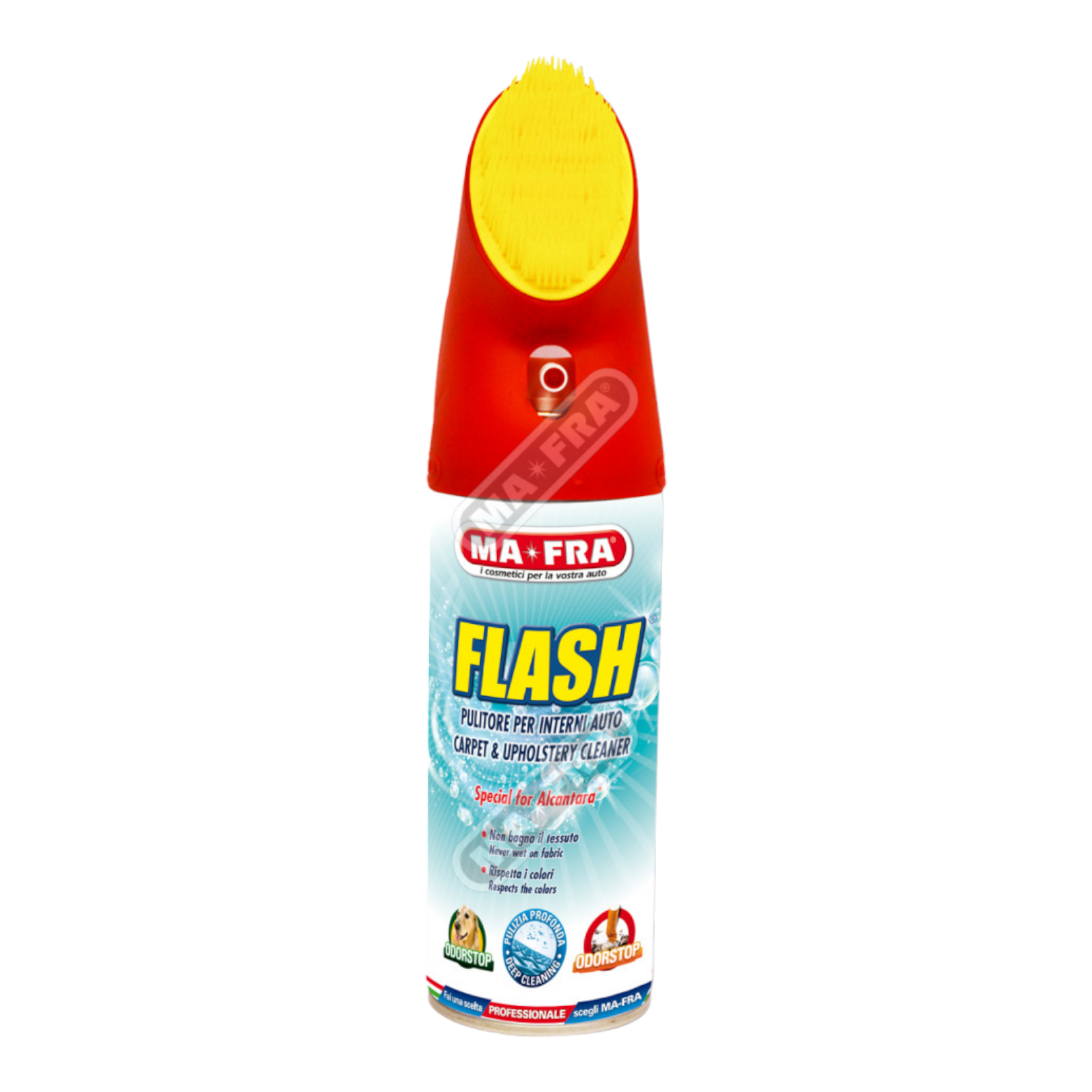 FLASH - SPRAY SPAZZOLA per pulizia sedili in tessuto